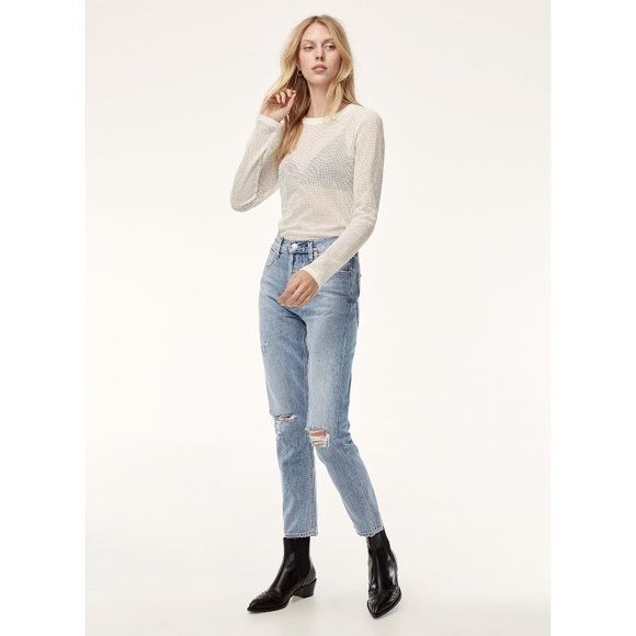 agolde jamie high rise resolution